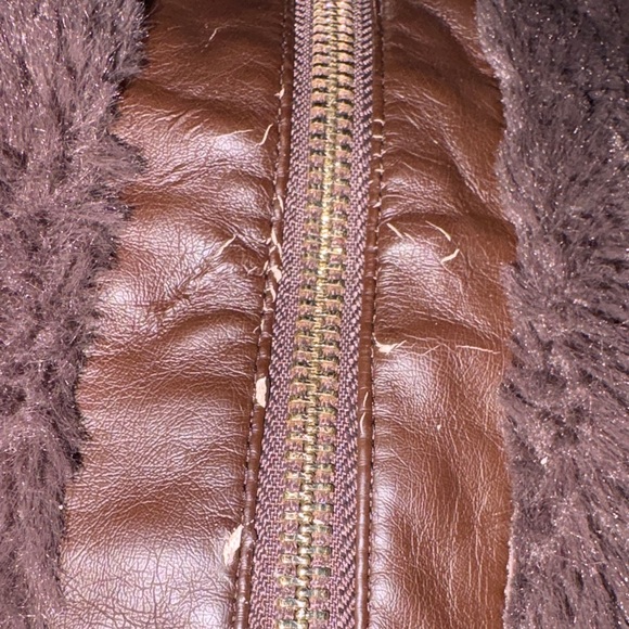 Dennis Basso Chocolate Faux Fur Vest - Picture 8 of 8